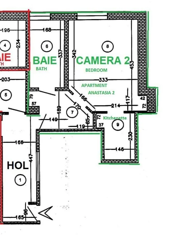 Anastasia Balcescu Apart 2 Self Check Code In From 2Pm Only Microwave Bucharest 0*,  Romania